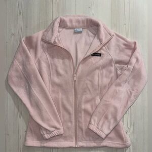 Columbia Women's Light Pink Fleece Jacket